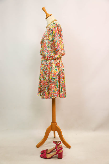 Robe rose et dorée MC Lorene Taille M