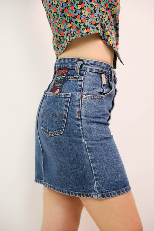 Jupe bleue Chipie Taille S