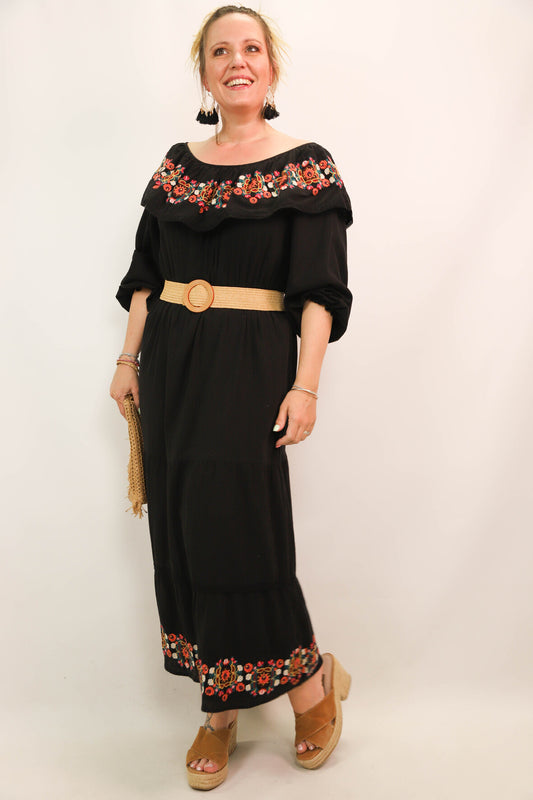 Robe noire Monoprix Taille XXL
