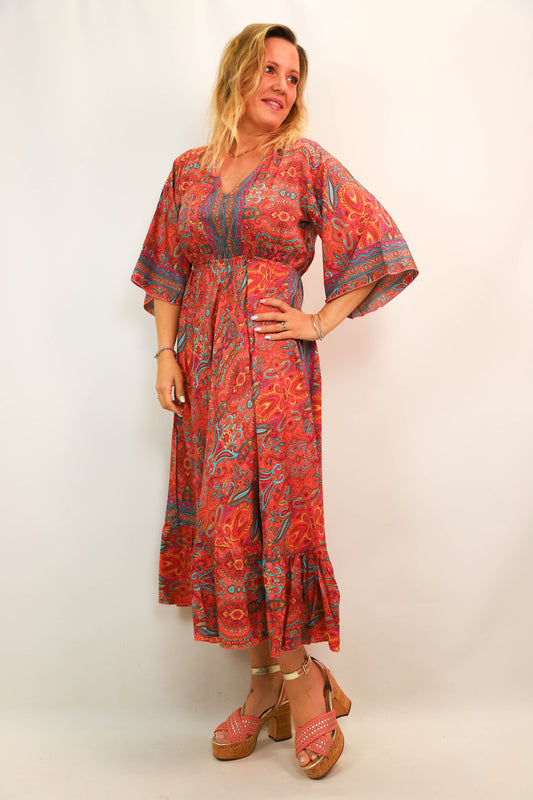 Robe longue Lamano Boho Taille L/XL