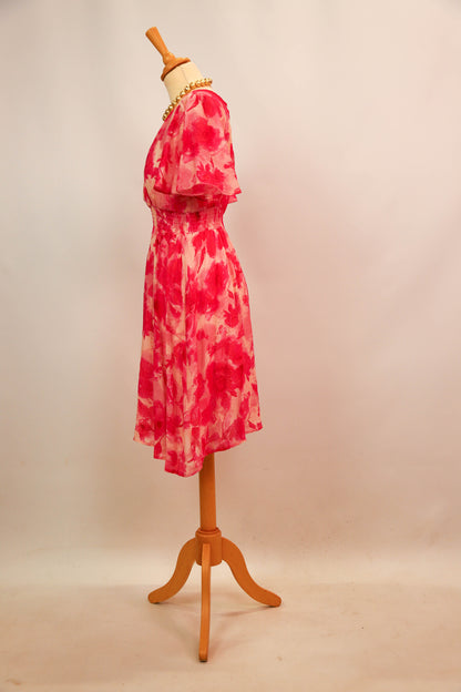 Robe rose In April 1986 Taille S/M