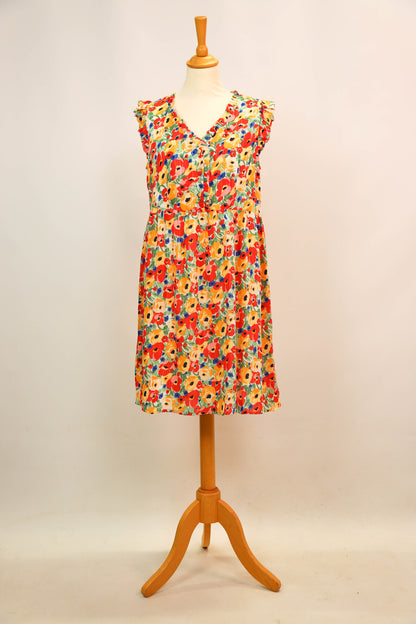 Robe fleurie Majolica Taille S