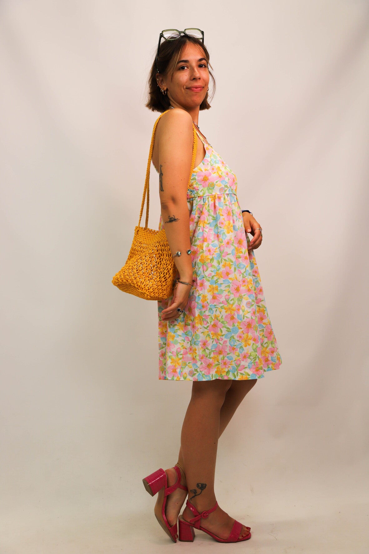 Robe fleurie Grace & Mila Taille M