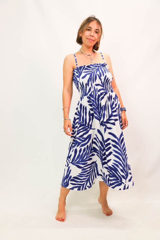 Robe bleue H&M Taille M