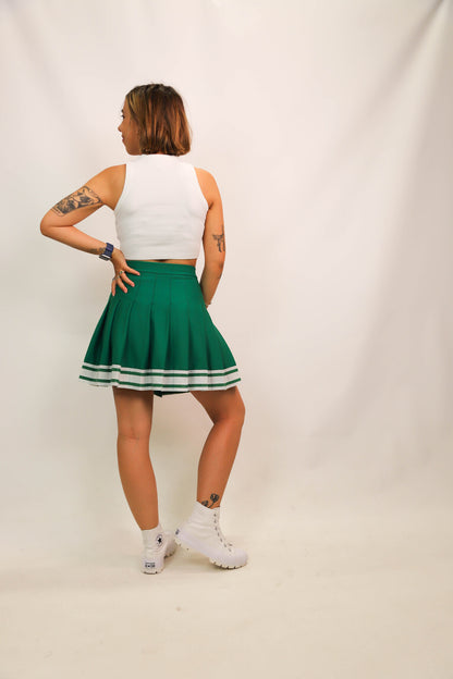 Jupe verte Cheerleading Fashions by Diane Taille XS