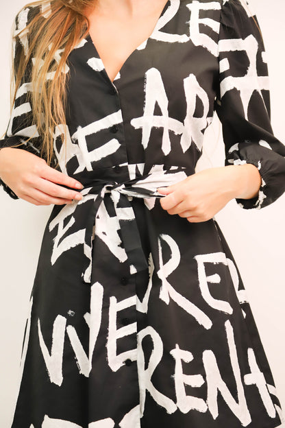 Robe courte noire Desigual Taille M