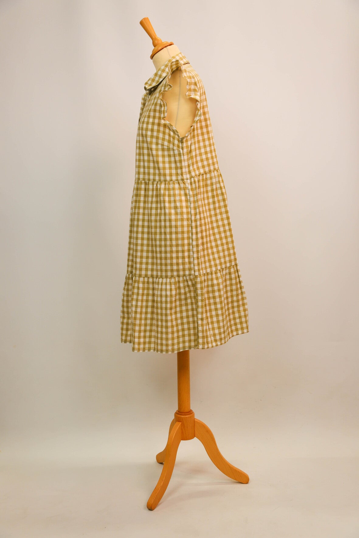 Robe vichy verte C&A Taille XL