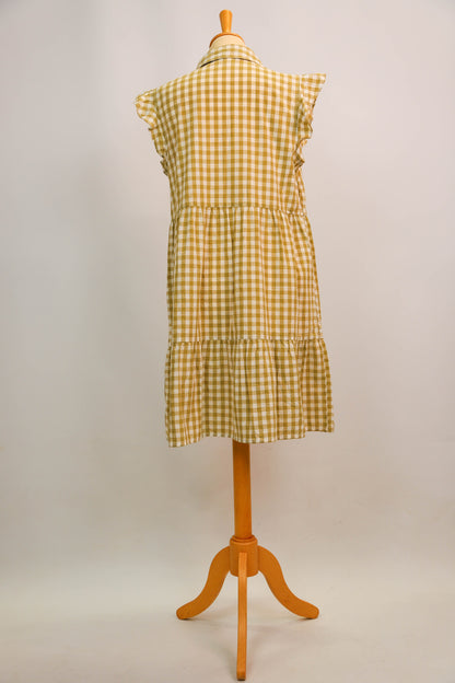 Robe vichy verte C&A Taille XL