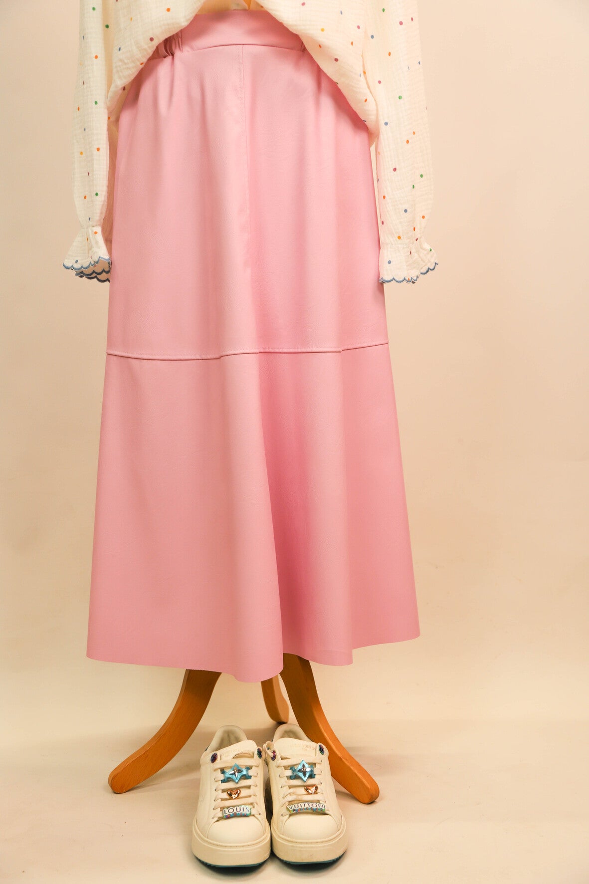 Jupe en similicuir rise New Collection Taille S - NEUF