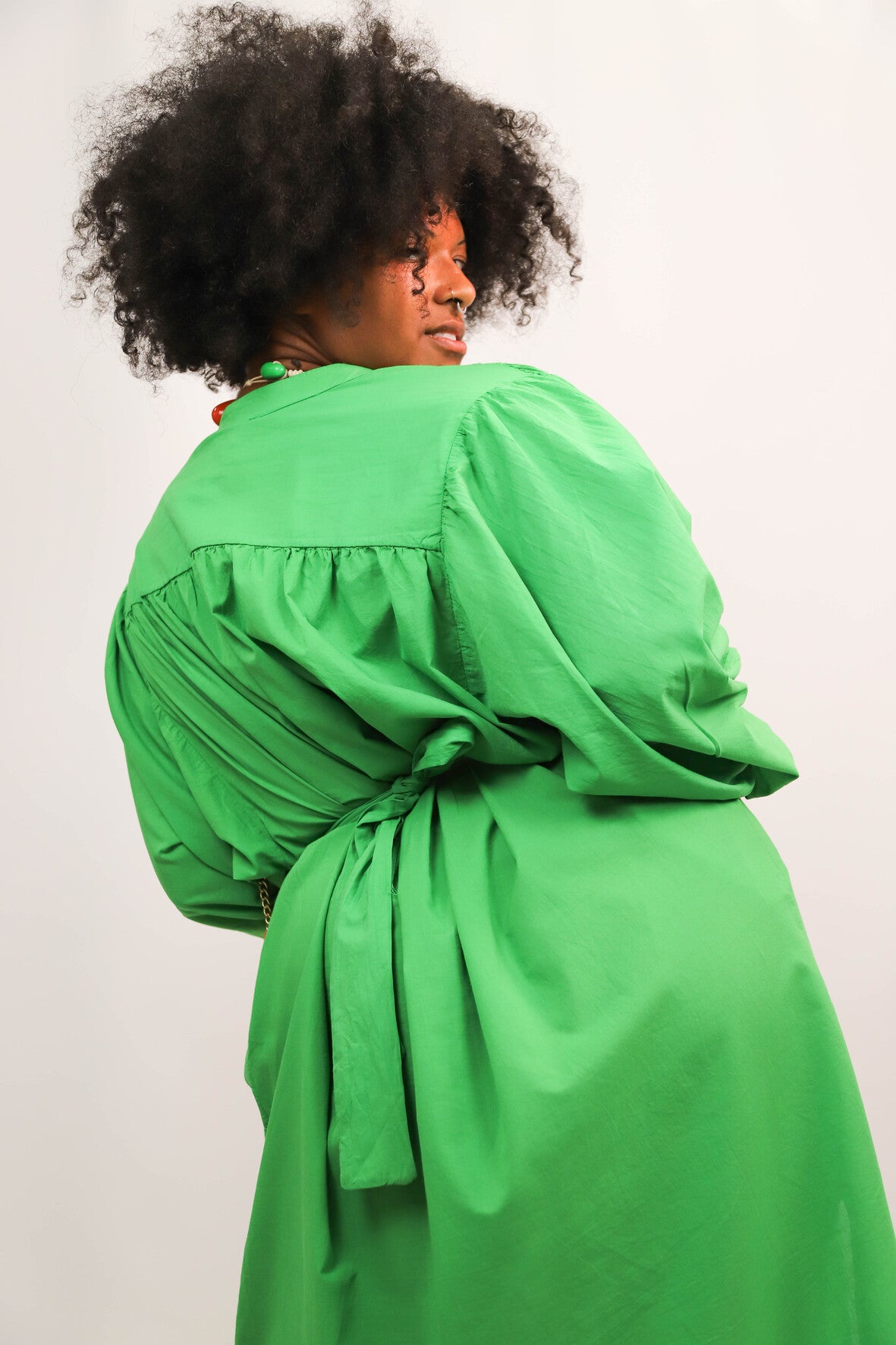 Robe verte, Gigi, Taille Unique - NEUF