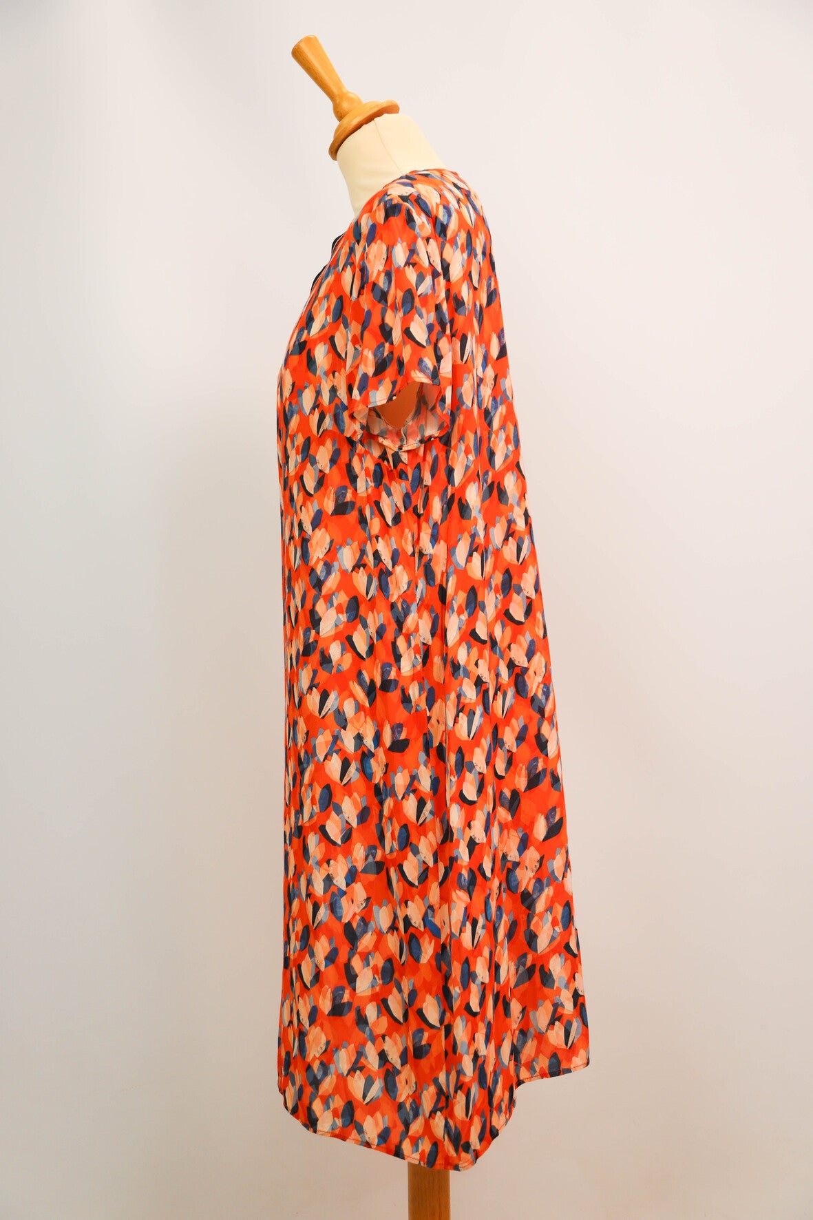Robe orange à motif, One Step, Taille L