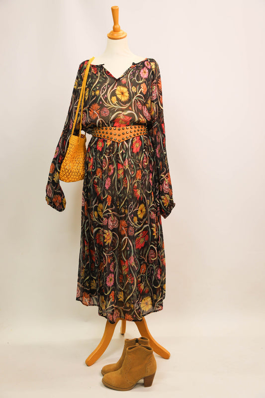 Robe longue fleurie Stella Forest Taille L