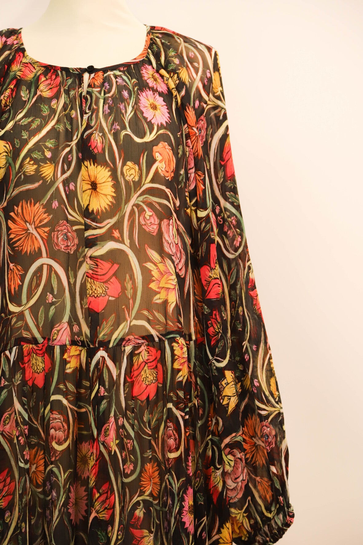 Robe longue fleurie Stella Forest Taille L