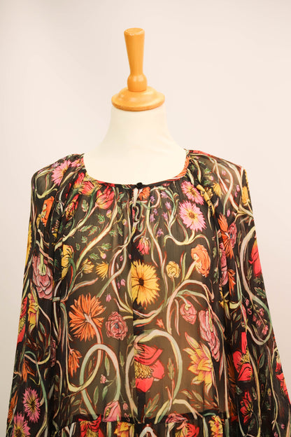 Robe longue fleurie Stella Forest Taille L