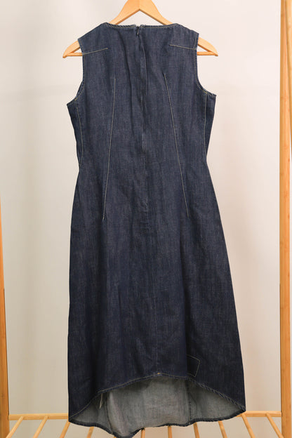 Robe longue bleue Levis Taille M