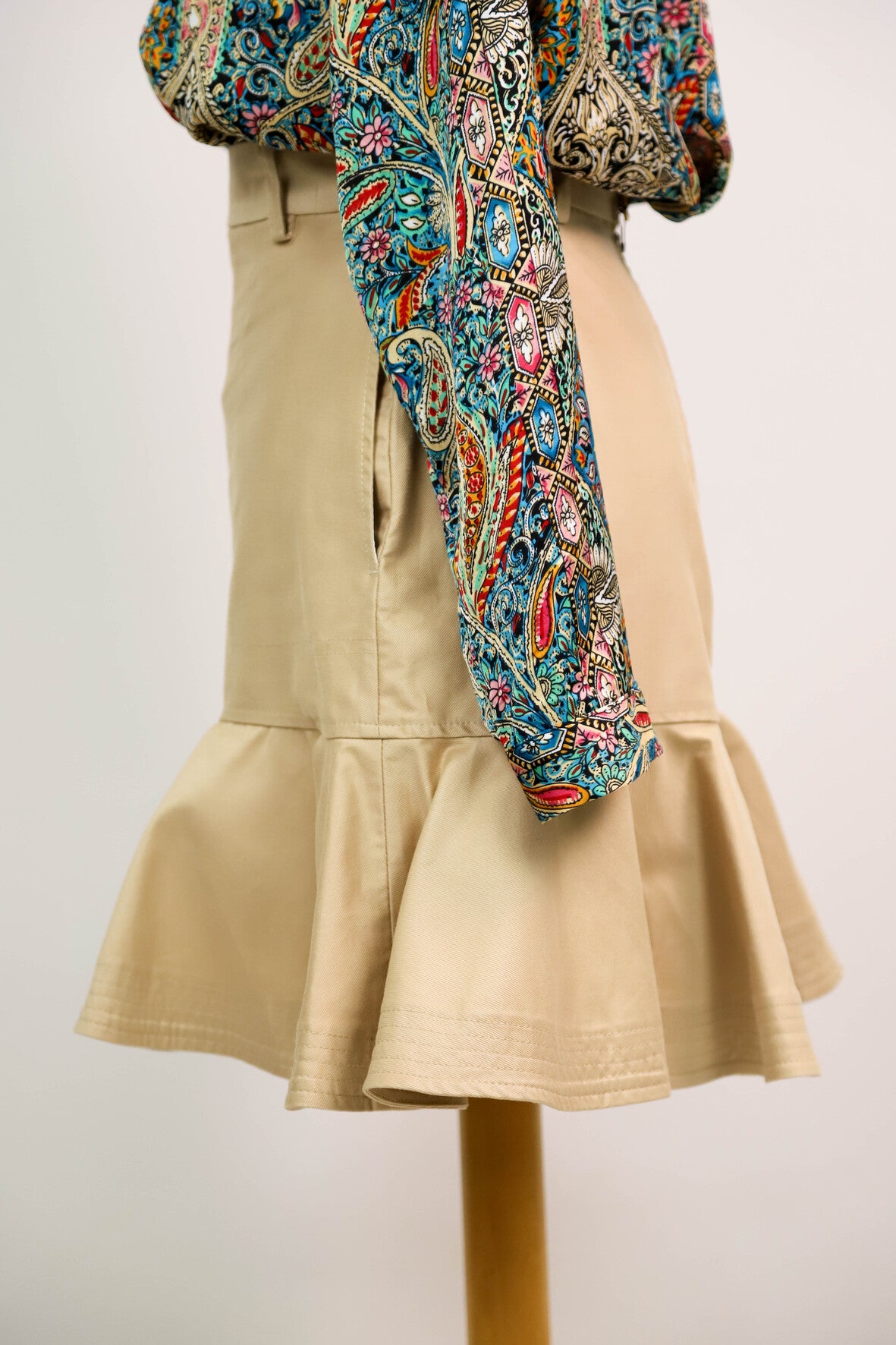 Jupe beige Sandro Taille XS - NEUF