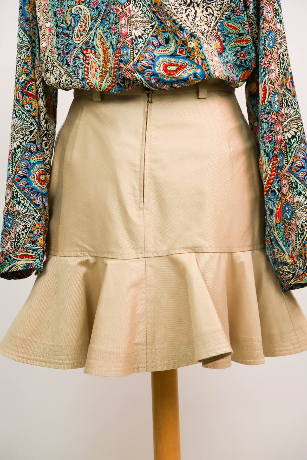 Jupe beige Sandro Taille XS - NEUF
