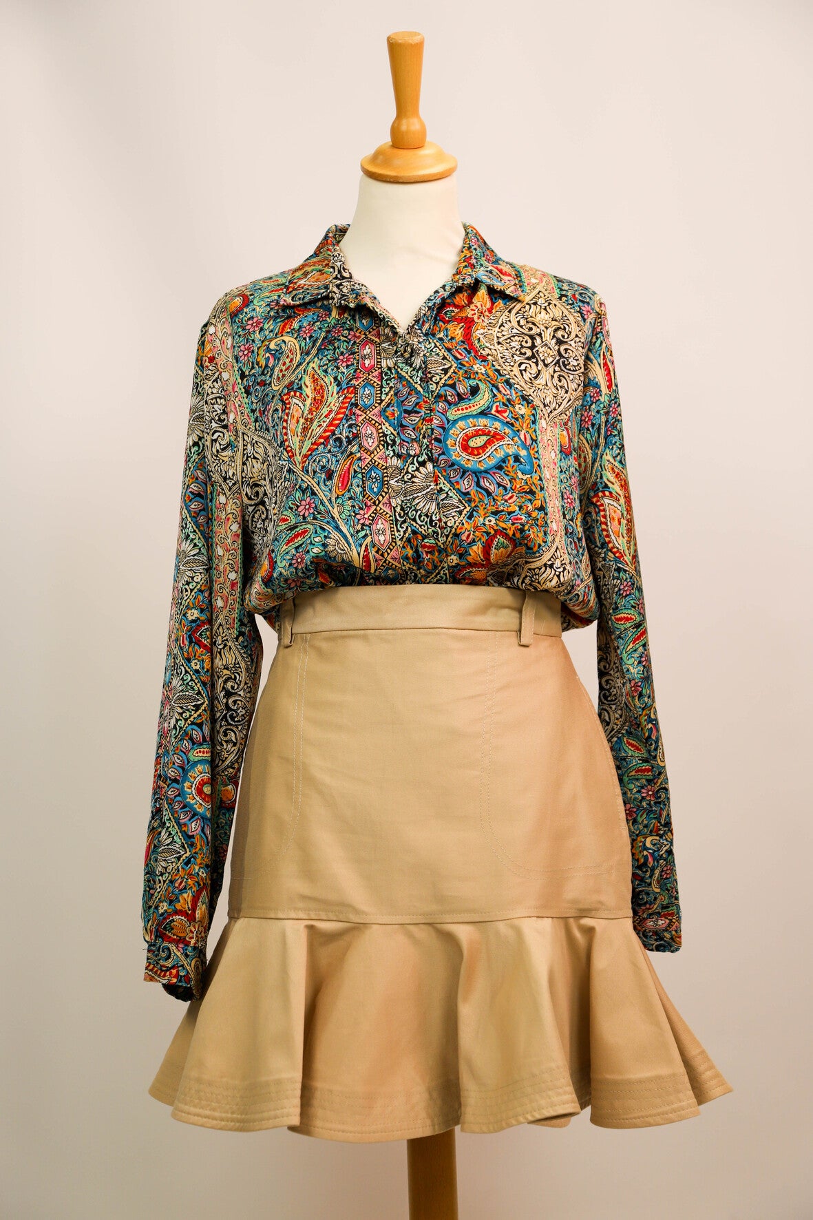 Jupe beige Sandro Taille XS - NEUF