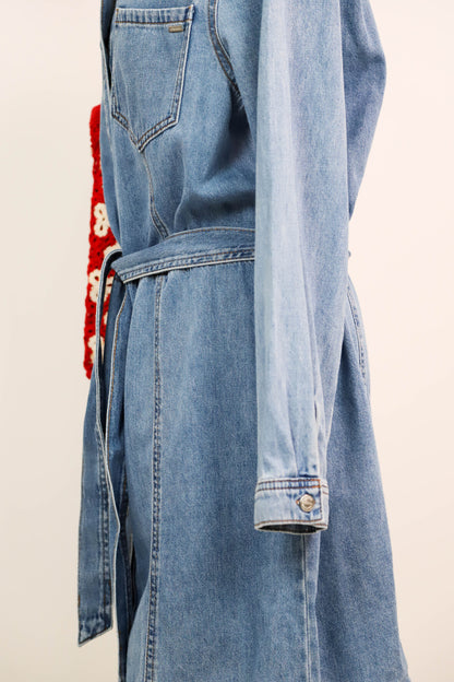 Robe bleue Creeks Taille XXL
