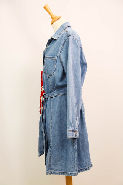 Robe bleue Creeks Taille XXL