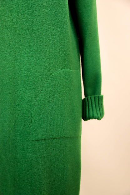 Robe verte à col roulé Sugar Babe Taille Unique - NEUF