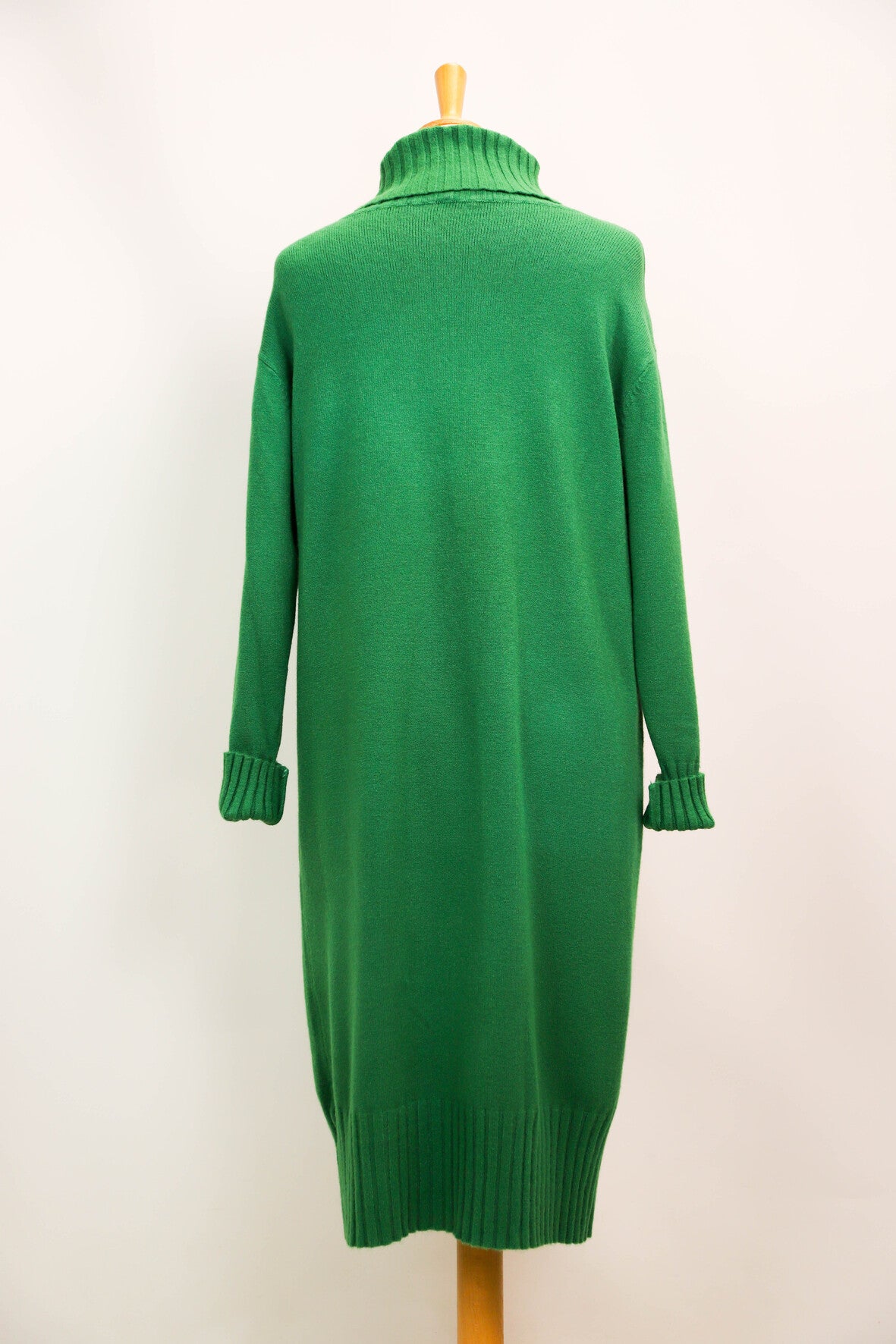 Robe verte à col roulé Sugar Babe Taille Unique - NEUF