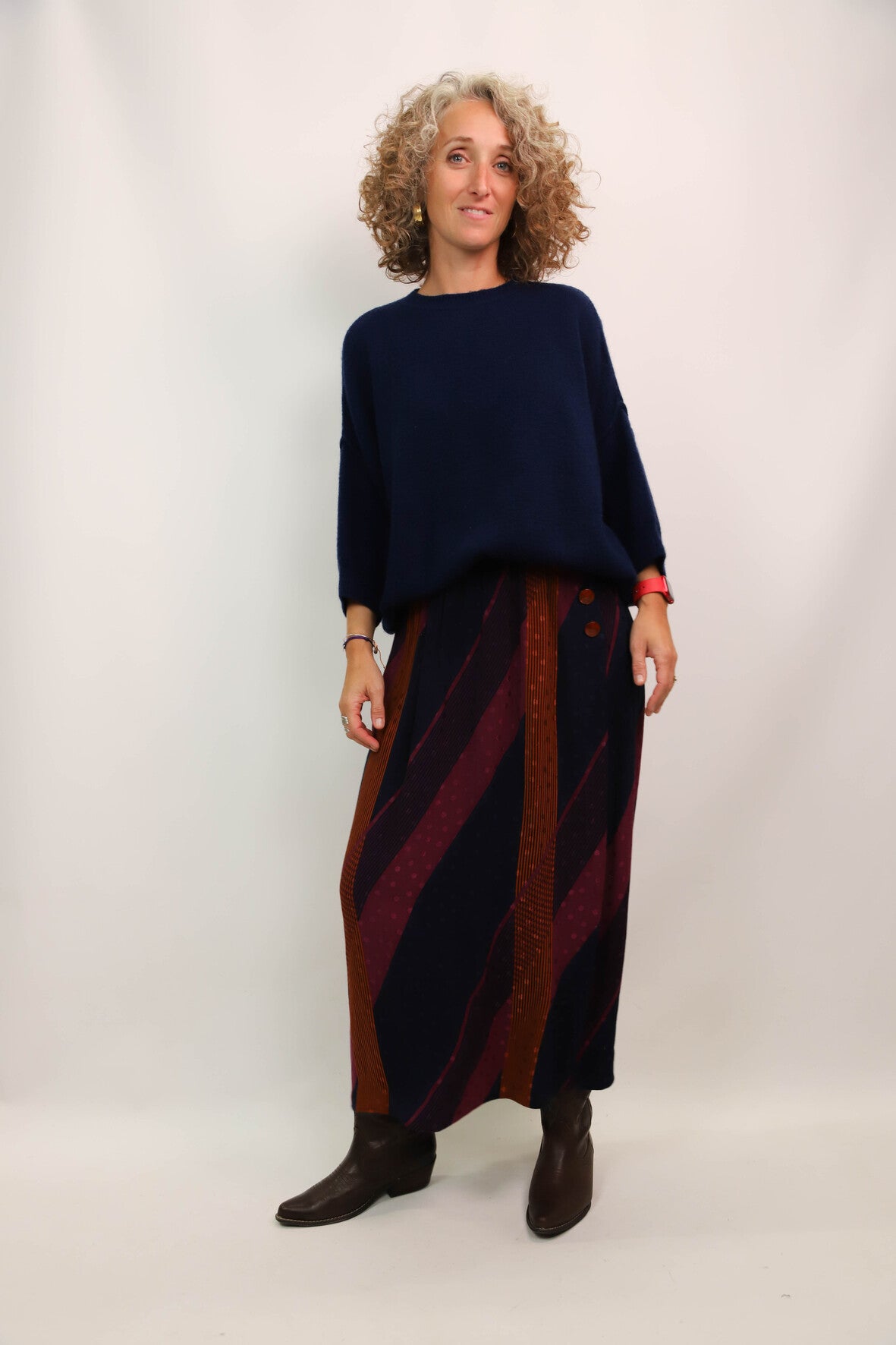 Jupe longue multicolore DPH Taille XS