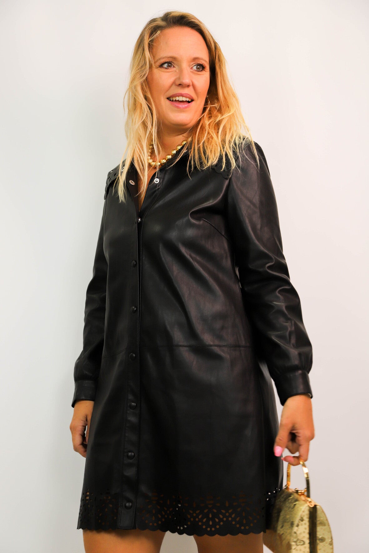 Robe noire Mango Taille L