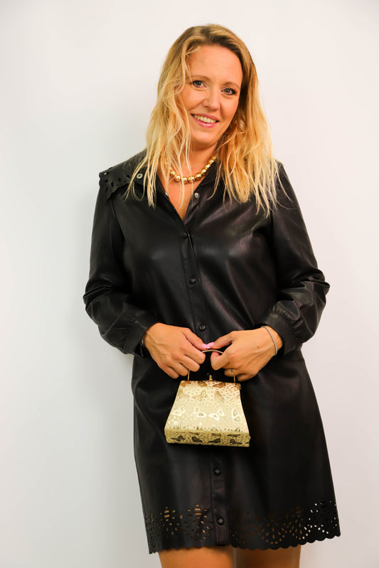 Robe noire Mango Taille L