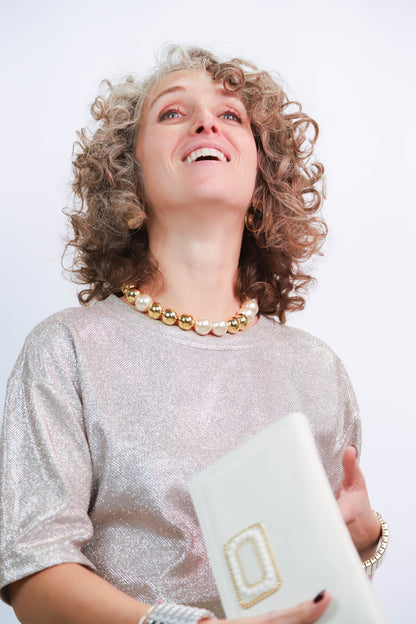 Robe doré Vera & Lucy Taille XS