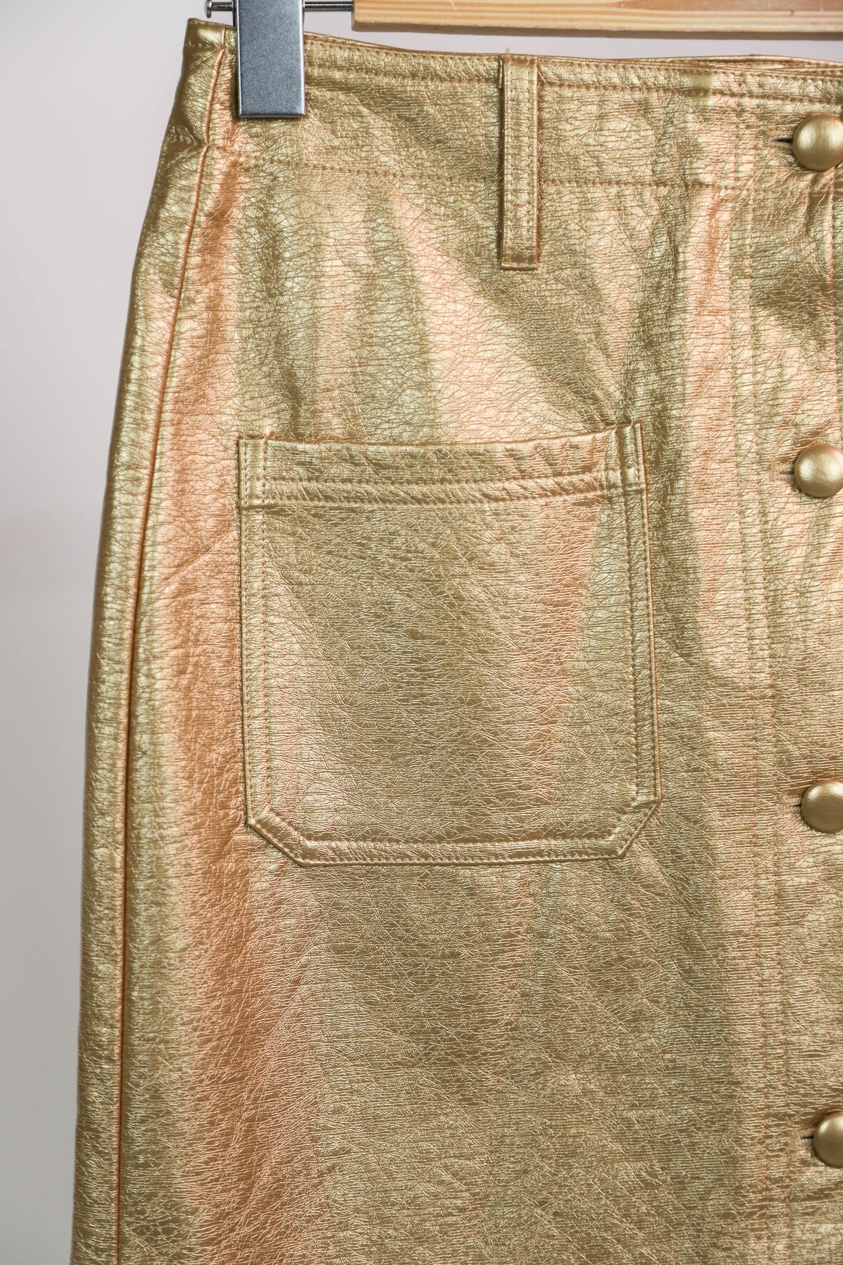 Jupe dorée Charlior Taille S