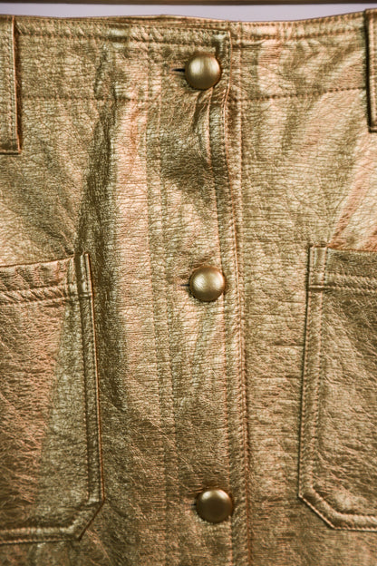 Jupe dorée Charlior Taille S