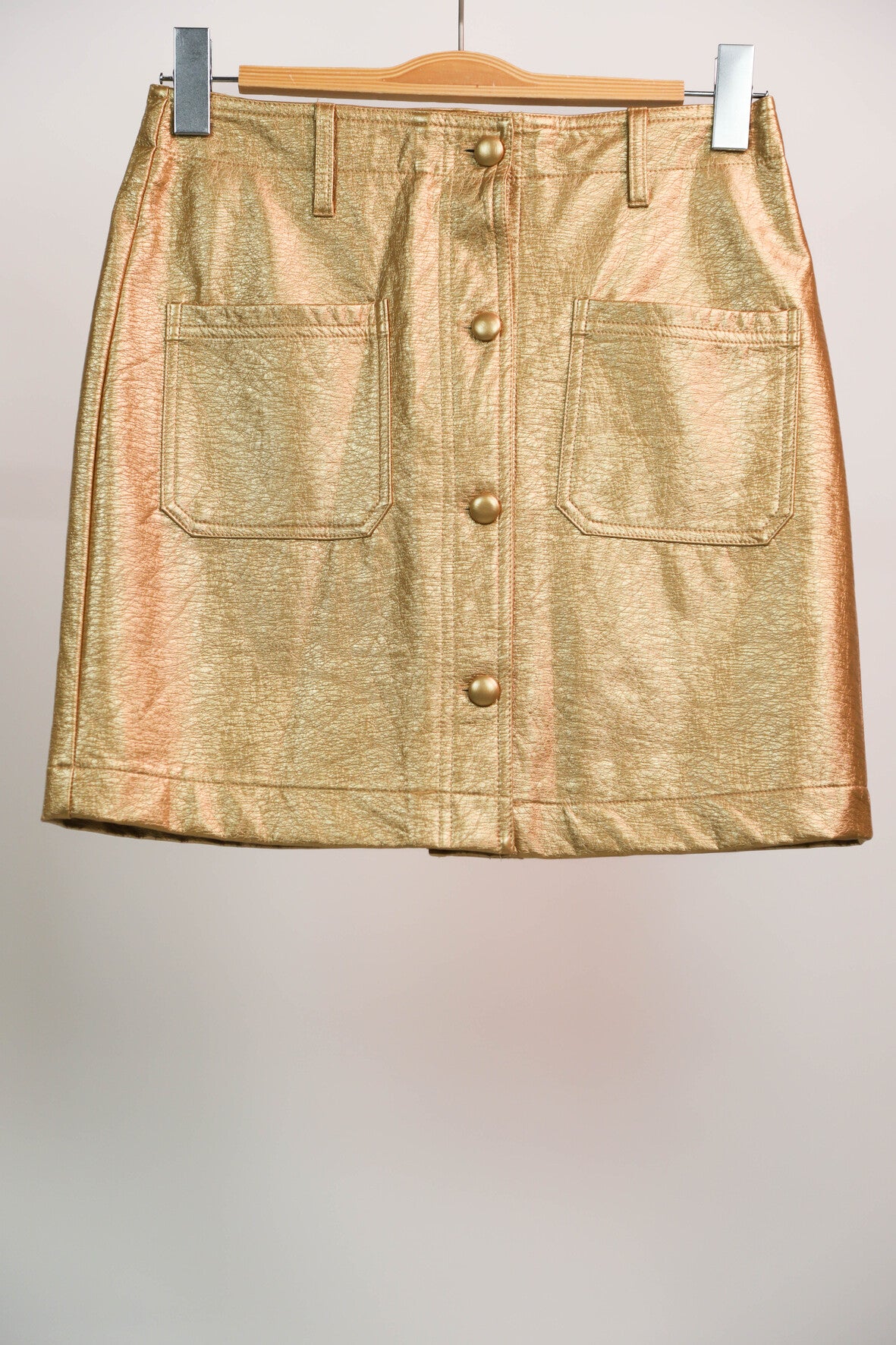 Jupe dorée Charlior Taille S