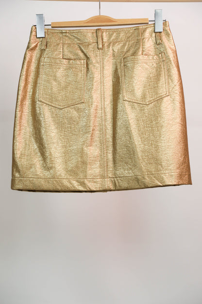 Jupe dorée Charlior Taille S