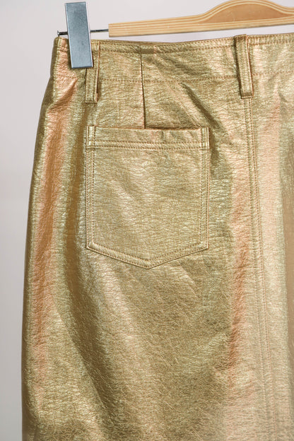Jupe dorée Charlior Taille S
