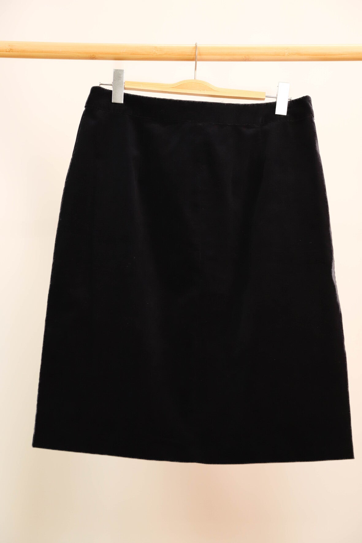 Jupe en velours bleu Galeries Lafayette Taille XXL