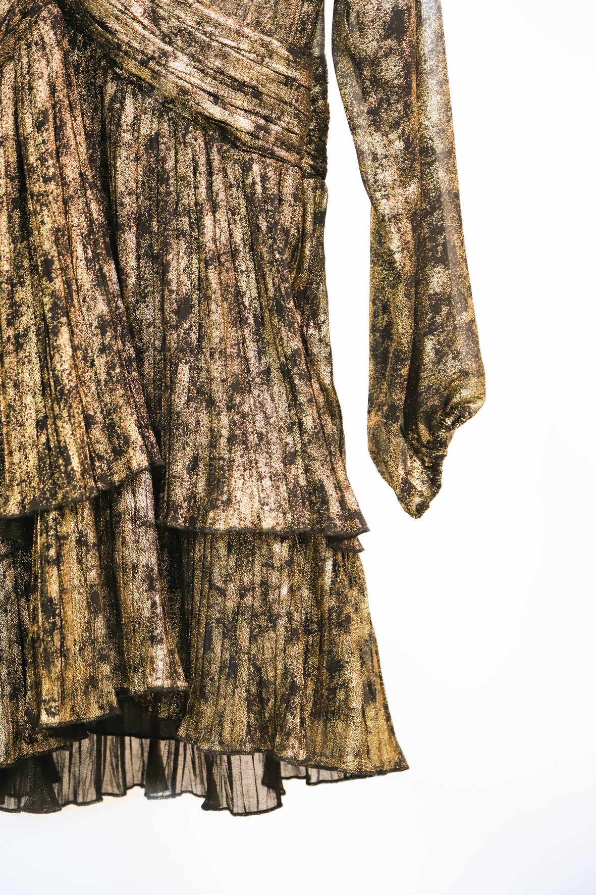 Robe noire et doré Zara Taille XL - NEUF