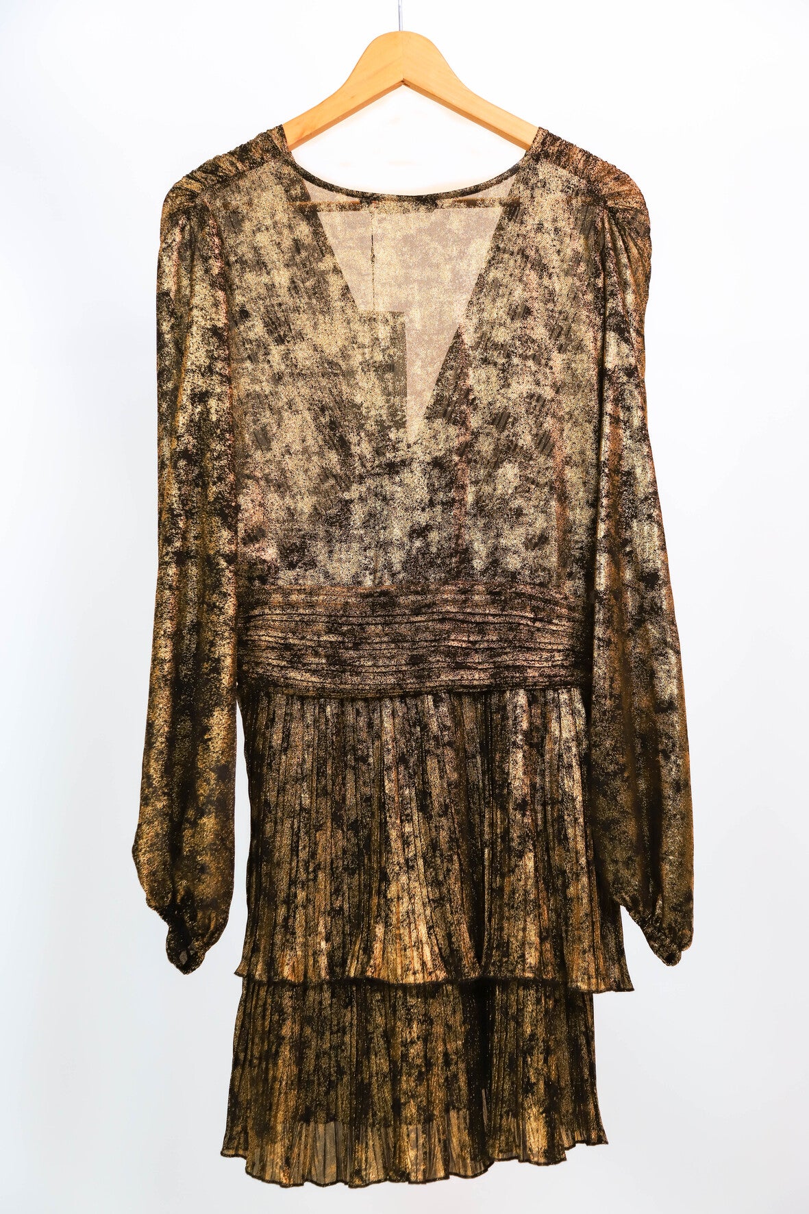 Robe noire et doré Zara Taille XL - NEUF