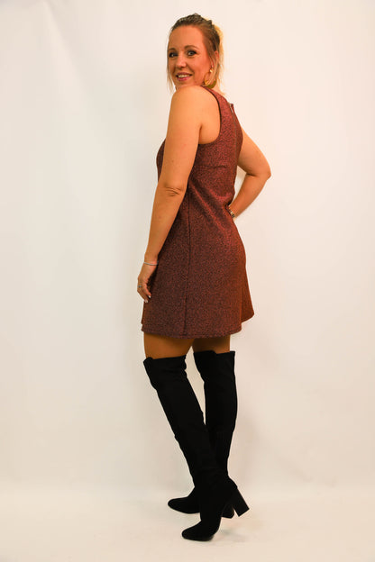 Robe sans manches brillante River Island Taille L