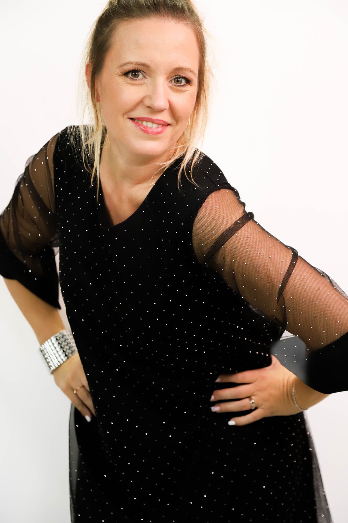 Robe noire New Style Taille L