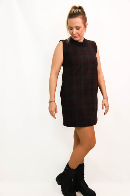 Robe à carreaux Eleven Paris Taille M