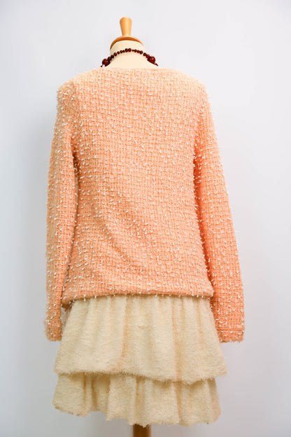 Robe rose et écrue Molly Bracken Taille S