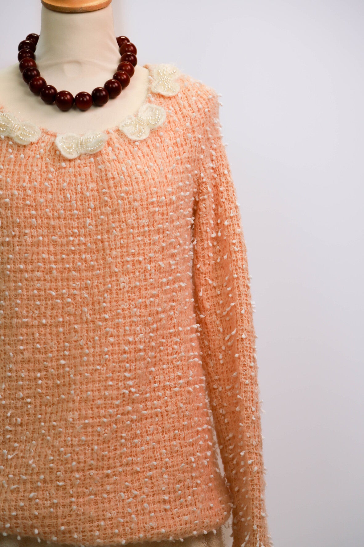 Robe rose et écrue Molly Bracken Taille S