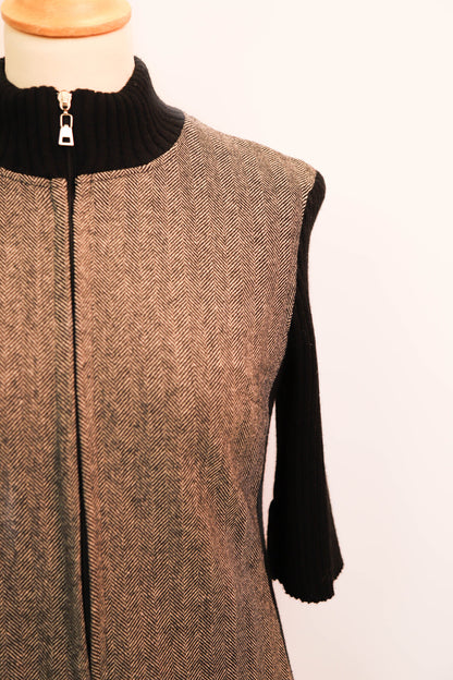 Robe noire et grise Alain Manoukian Taille S