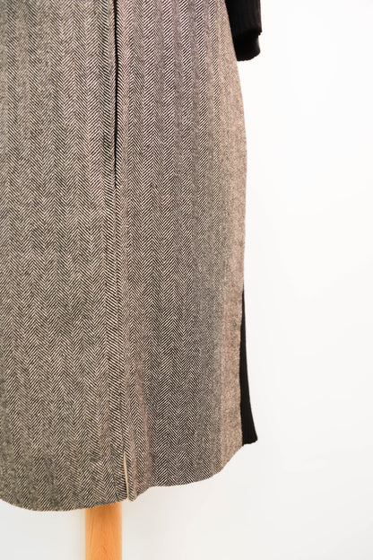 Robe noire et grise Alain Manoukian Taille S