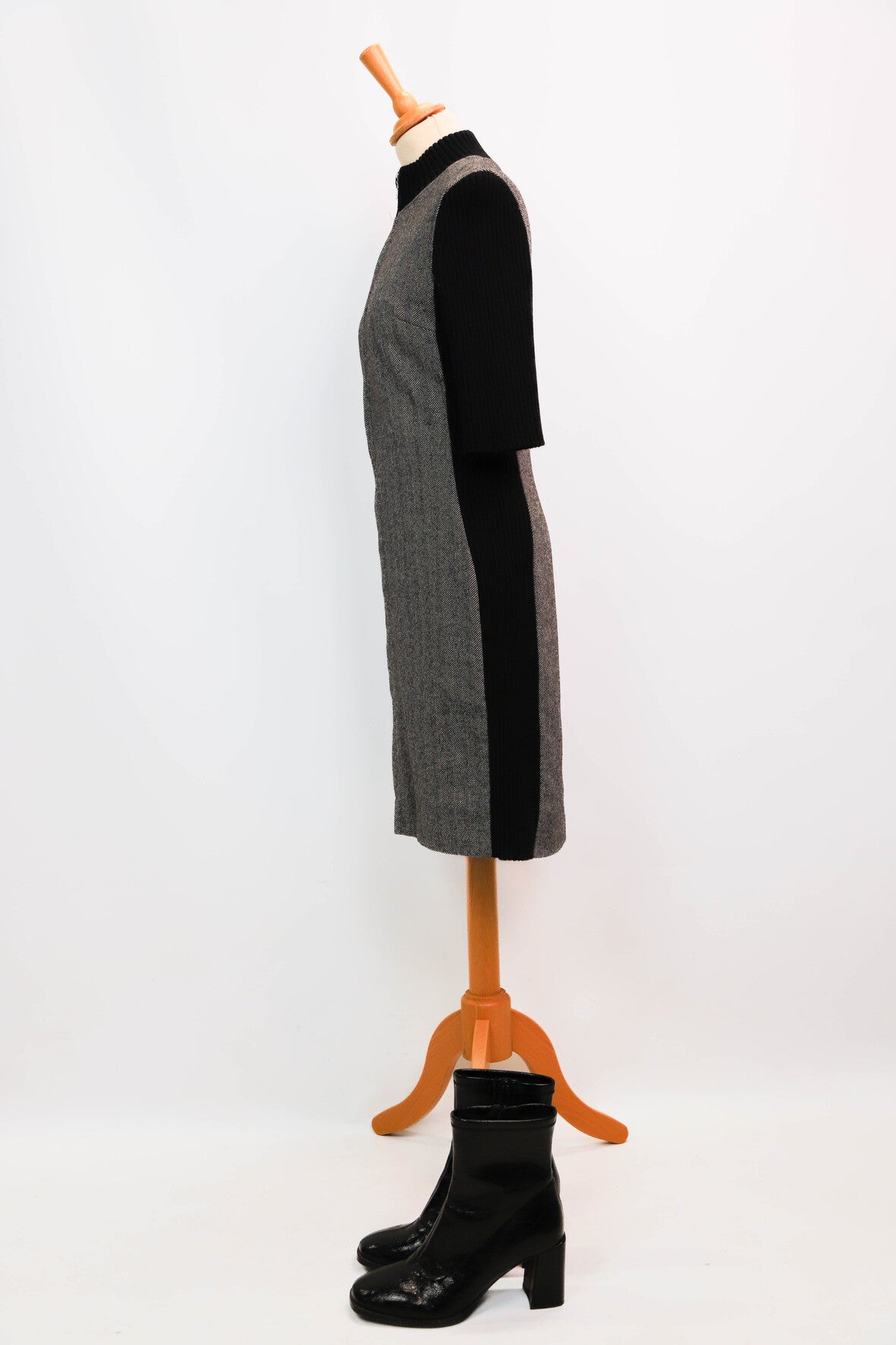 Robe noire et grise Alain Manoukian Taille S