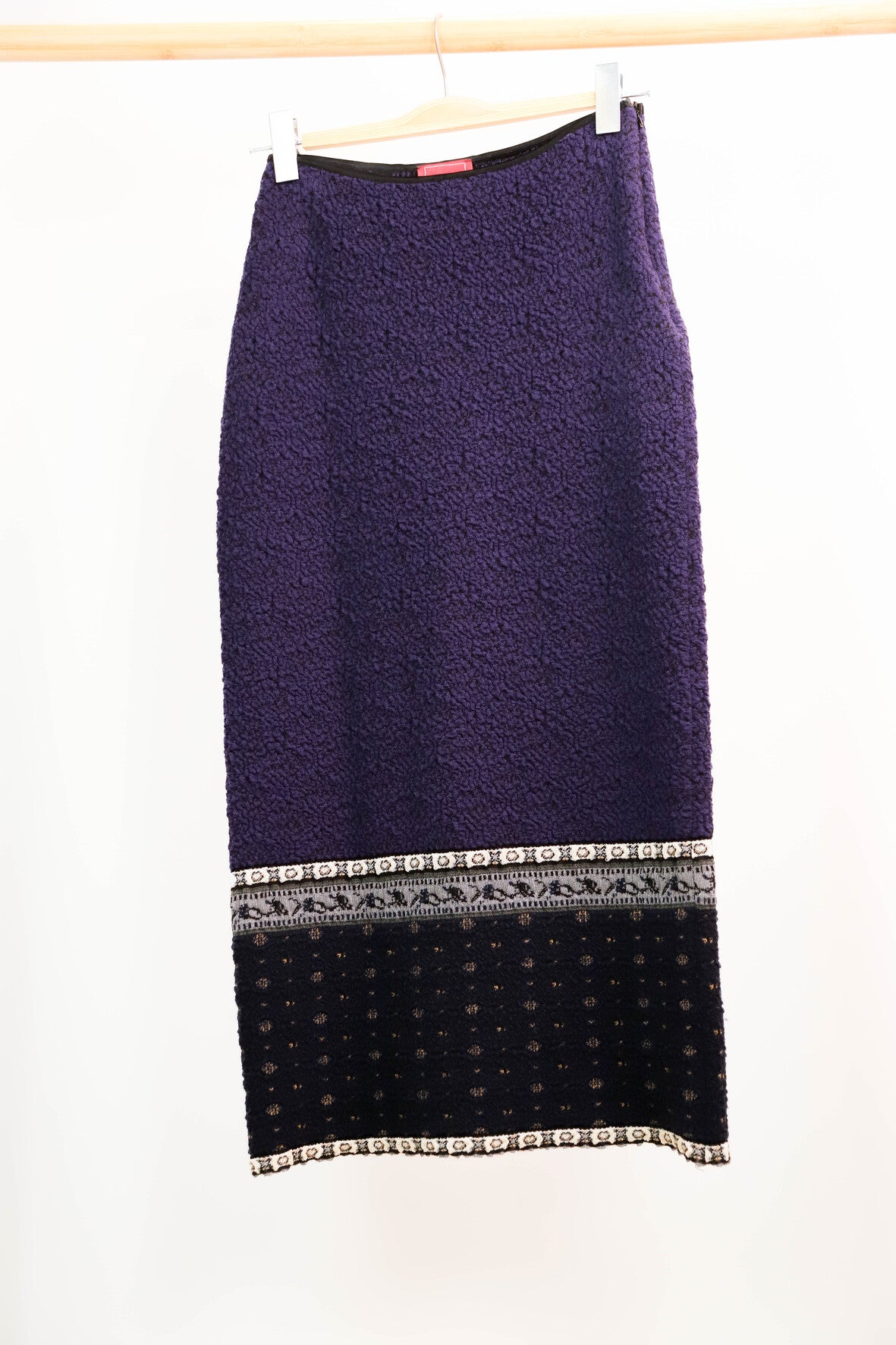 Jupe violette Louise Della Taille XS