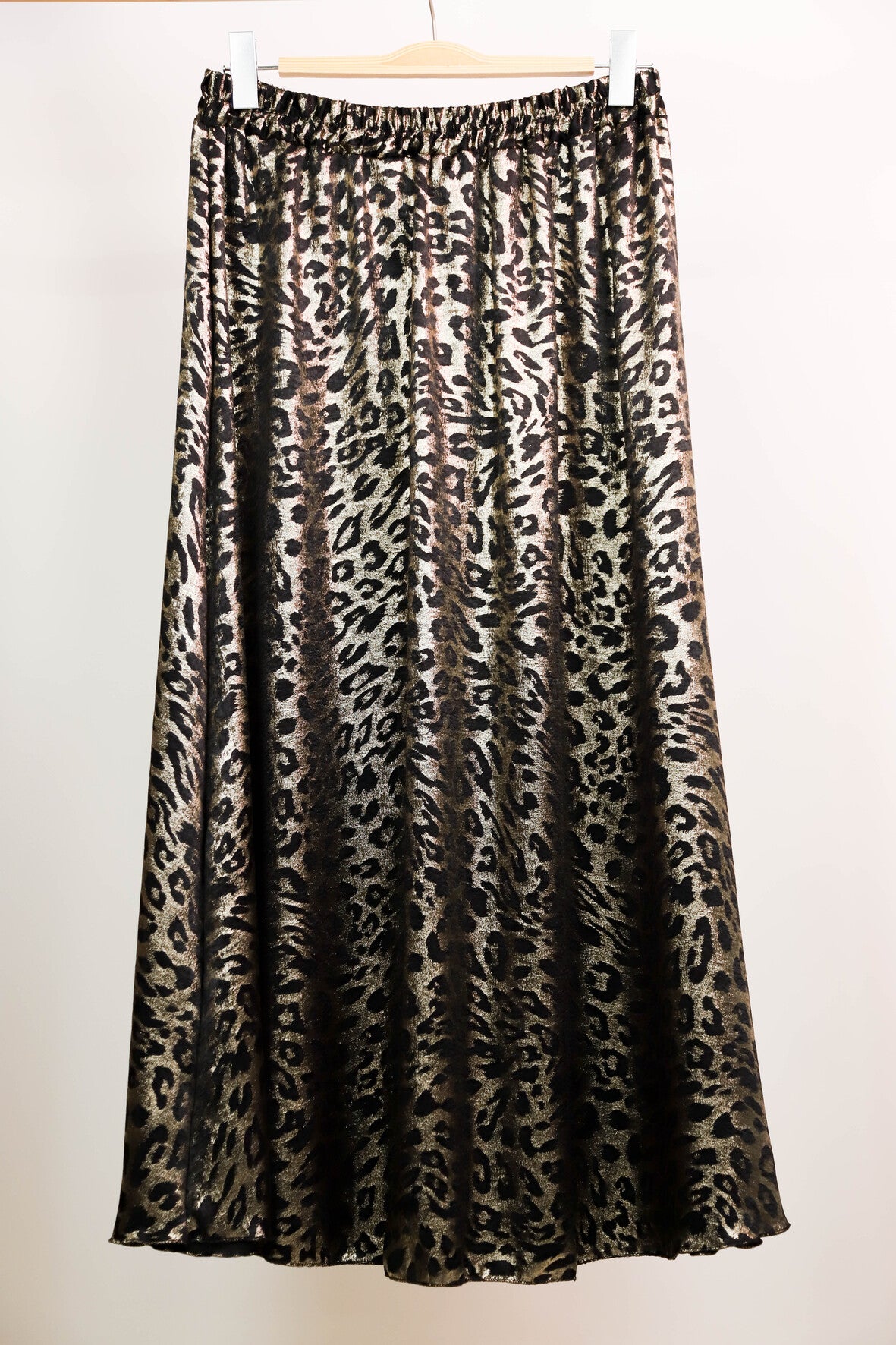 Jupe léopard doré C'Melodie Taille L - NEUF
