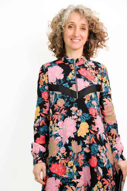 Robe fleurie Zara Taille XS