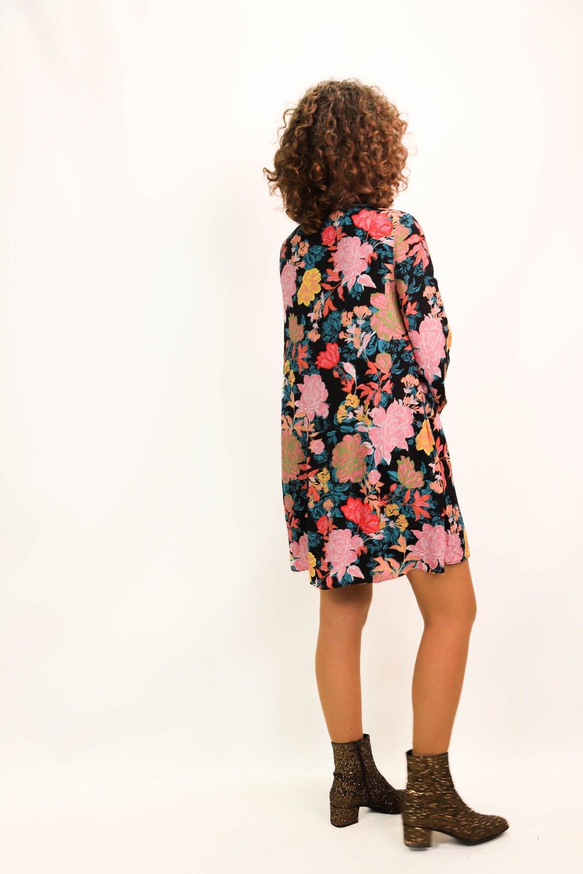Robe fleurie Zara Taille XS